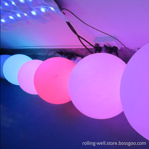 Swimming Pool Decoration LED Mood Light Ball, Flashing LED Glow Ball for Garden